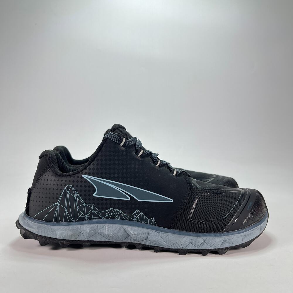 Altra Superior 4.5 Black Blue Trail Running Shoes ALOA4VR4202 Women's Size 8.5